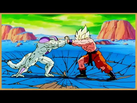 Goku vs Freezer pelea entera sin censura (español latino)